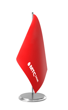 Наличными в офисах МТС Банка